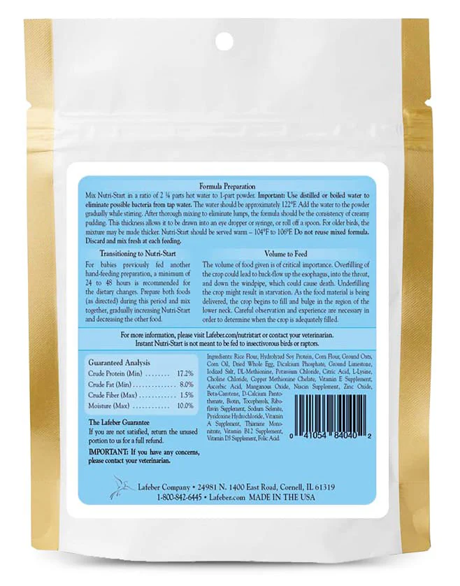 Lafeber Instant Nutri-Start Baby Bird Food - Image 4