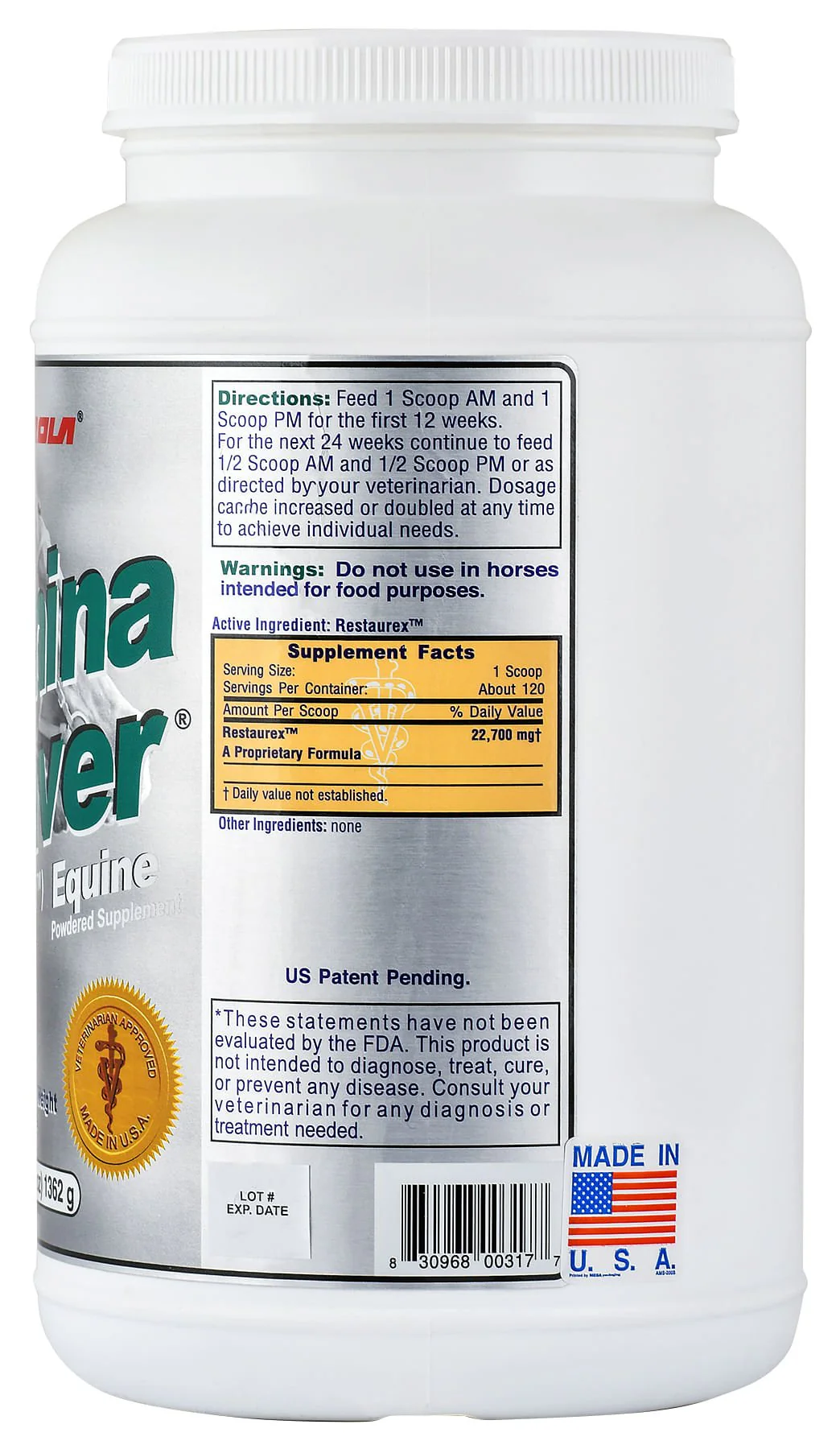 LaminaSaver (Restaurex™) Equine Powder Supplement - Image 3
