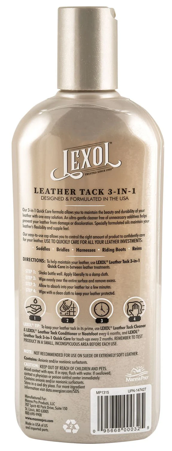Lexol Leather Tack 3-in-1 - Image 2