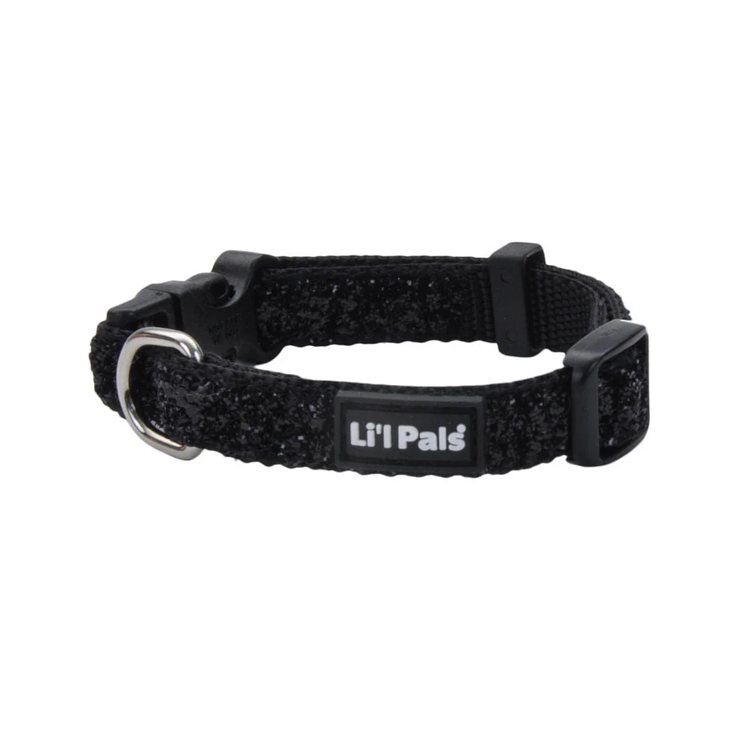 Li'l Pals Adjustable Dog Collar with Glitter Overlay - Image 2