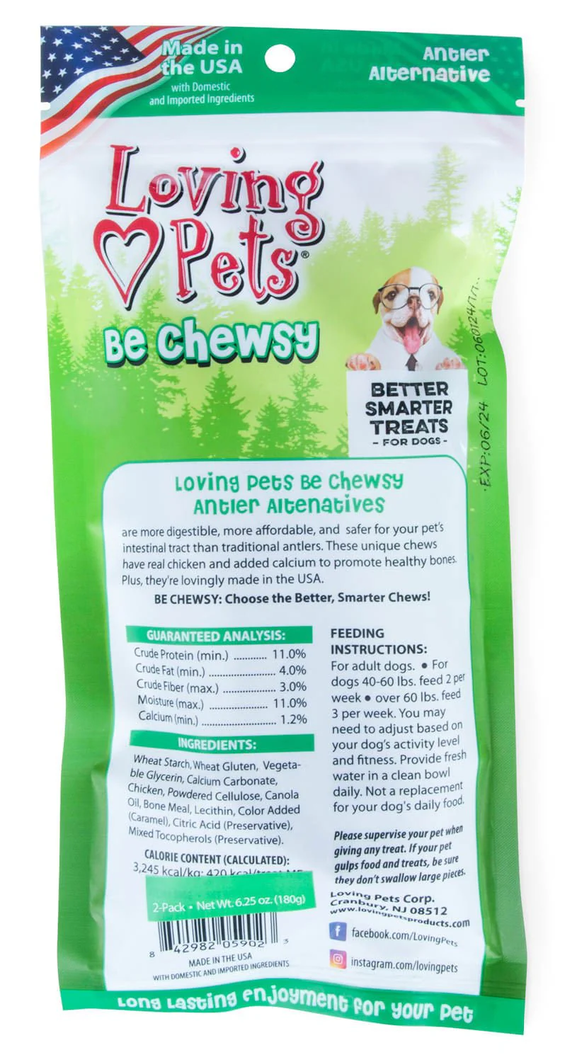 Loving Pets Be Chewsy Antler Chew Alternatives - Image 2