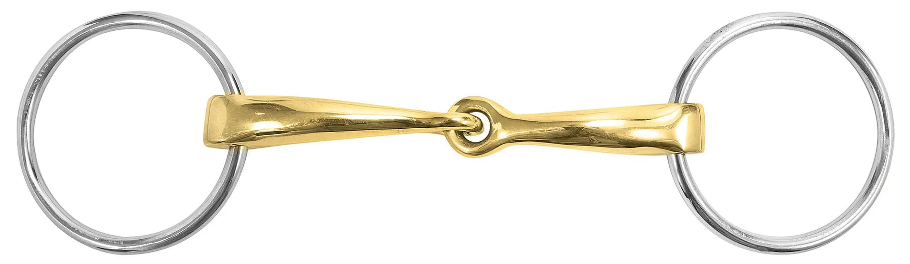 M Toulouse Curved Mouth 16mm Loose Ring Snaffle - Image 2