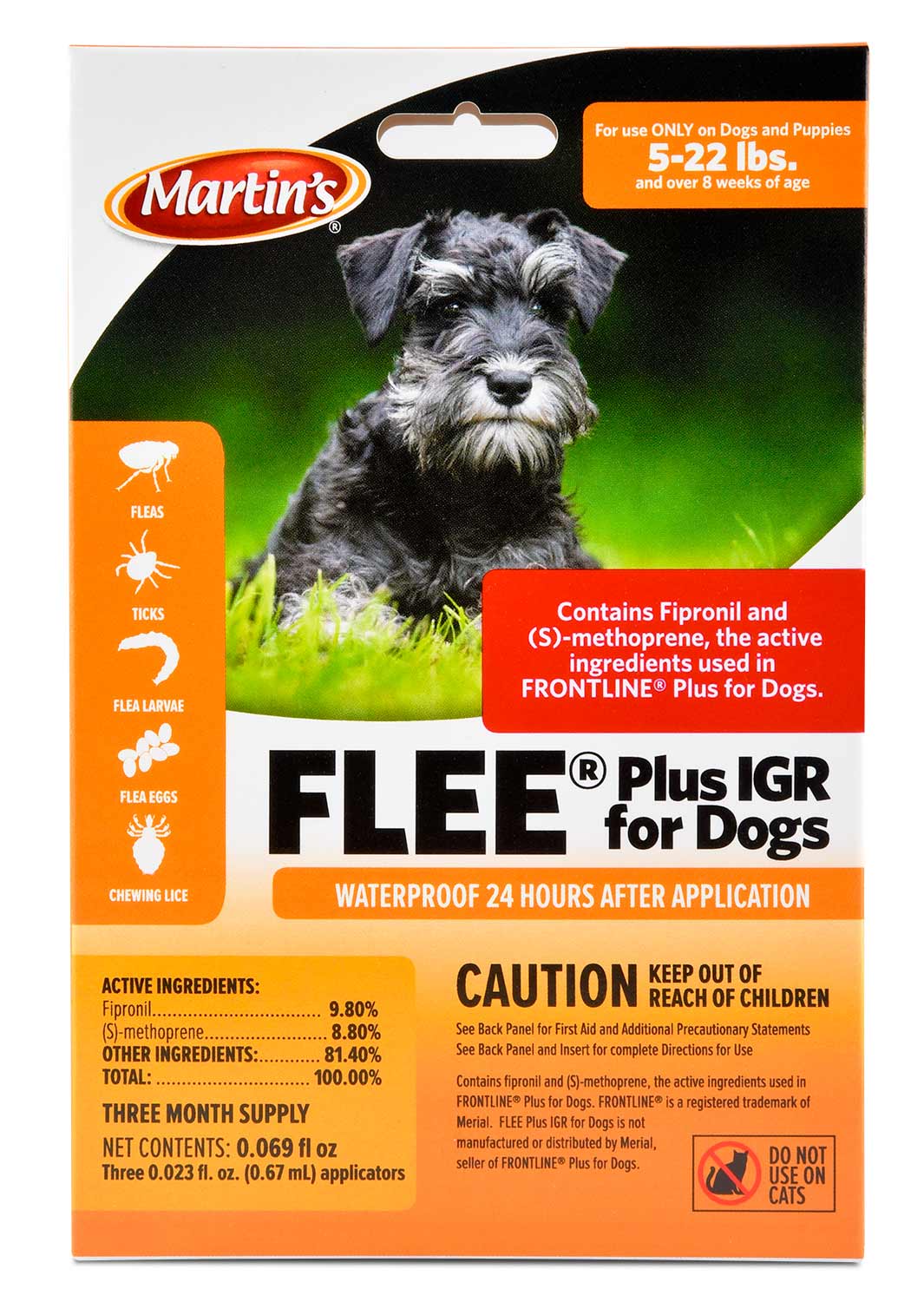 Martin's Flee Plus IGR for Dogs