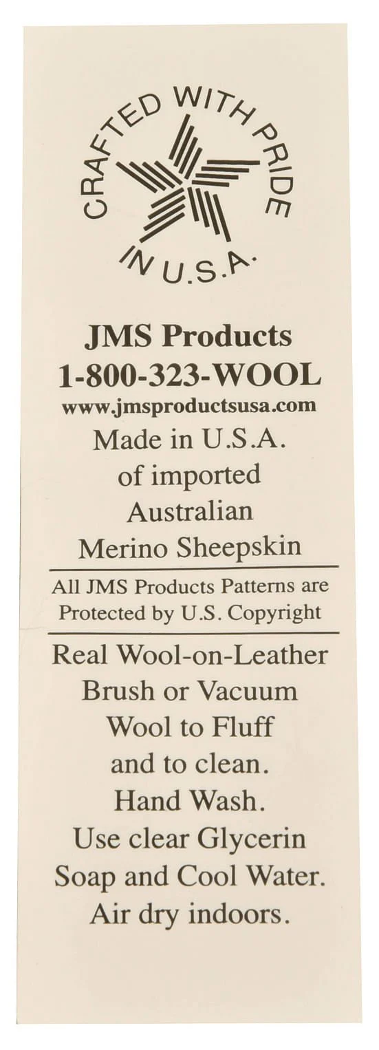 Merino Sheepskin Noseband Cover, 12" - Image 8