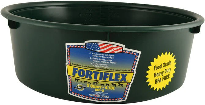 Fortiflex Plastic Mini Pan, 5 Qt - Image 3