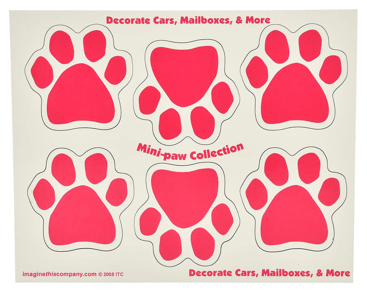 6 Mini-PAWS Magnets - Image 5