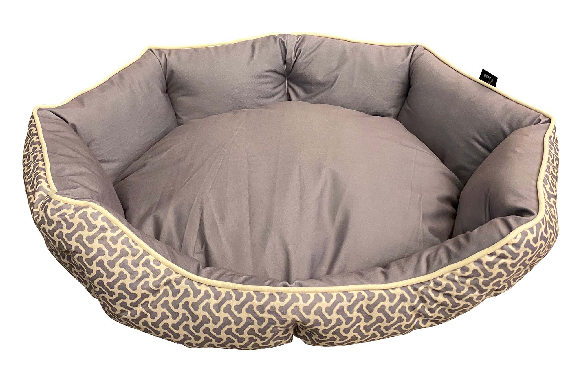 Mink Tufted Euro Cuddler Bed For Dogs & Cats - Image 13