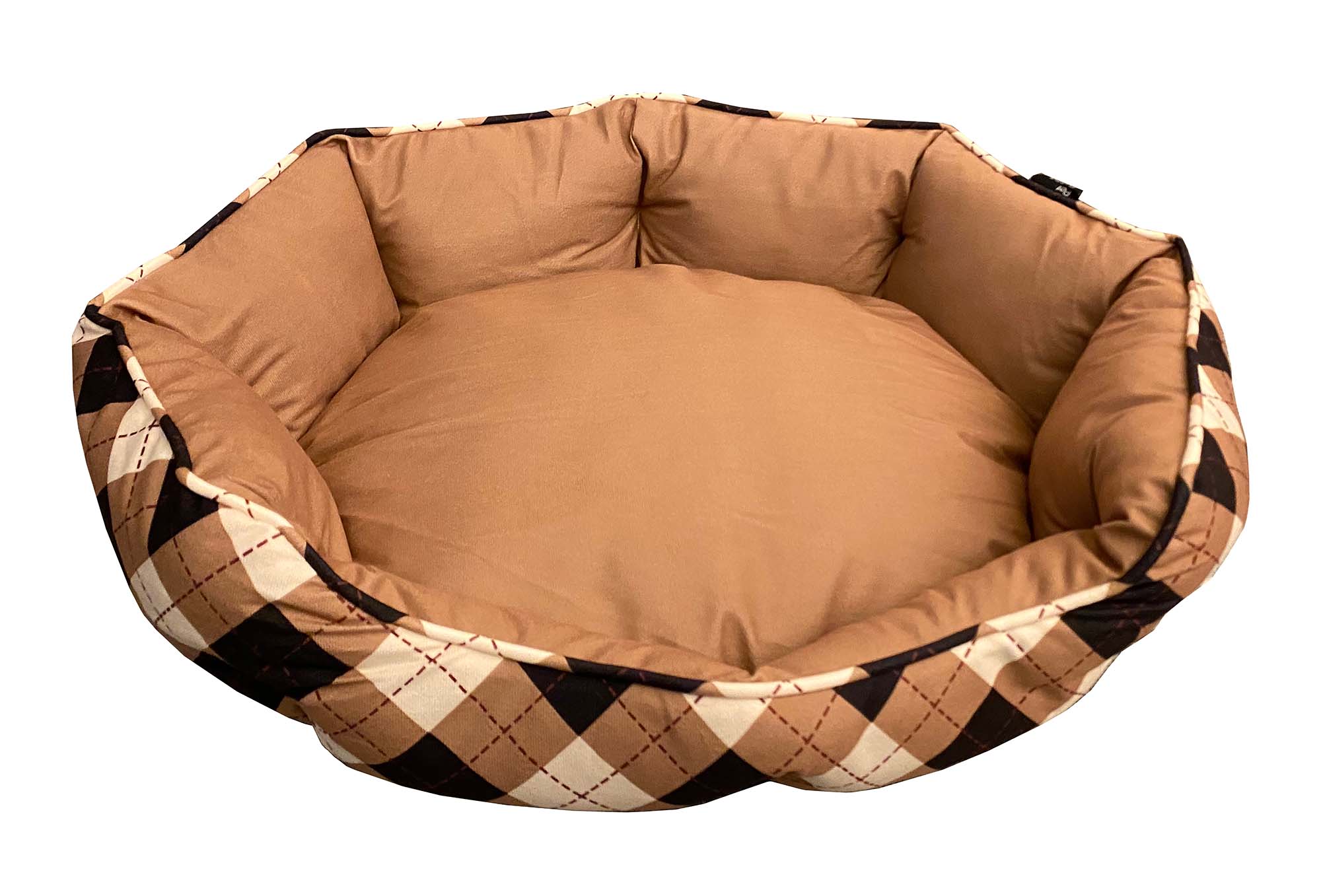 Mink Tufted Euro Cuddler Bed For Dogs & Cats - Image 16