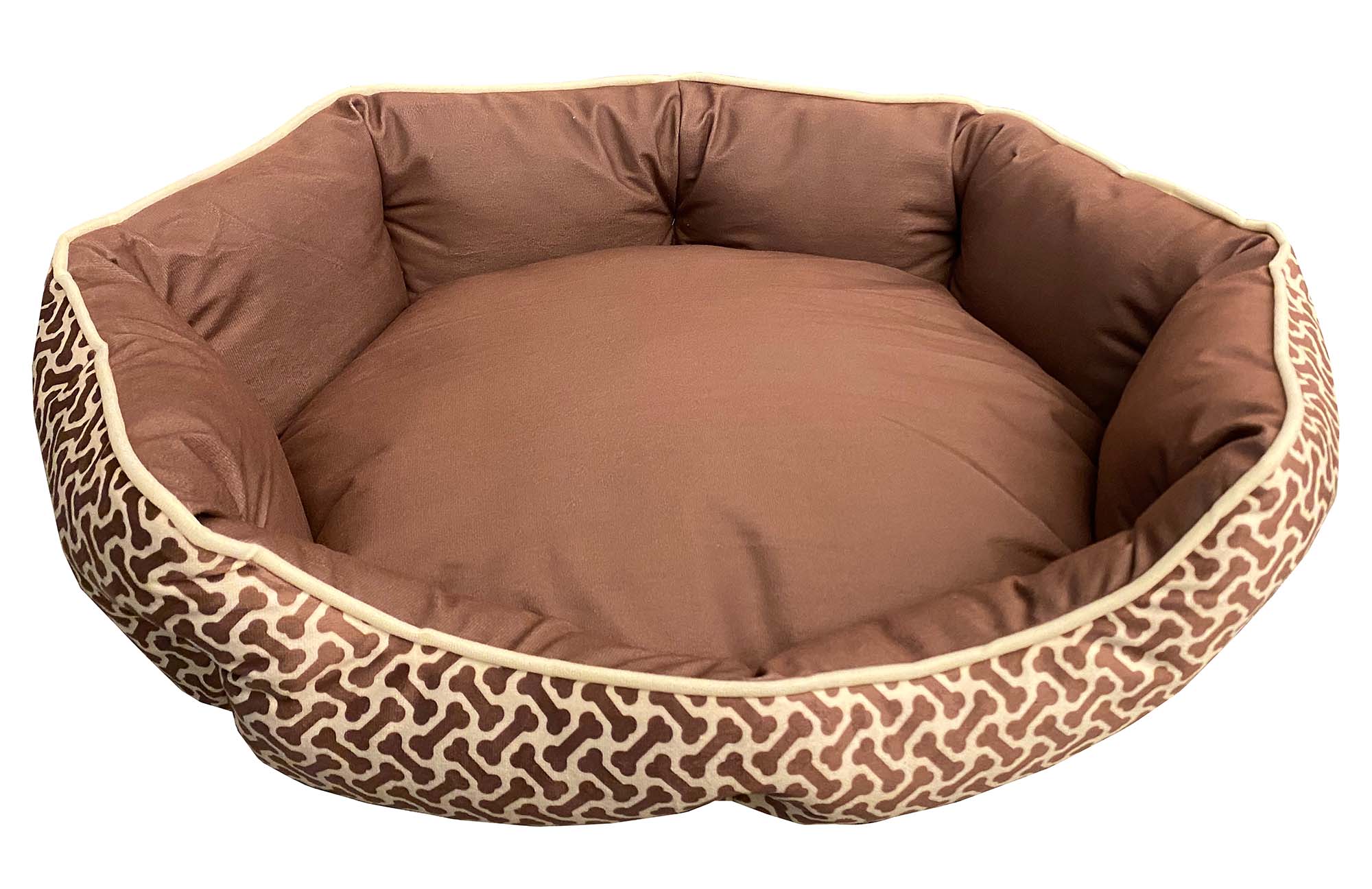 Mink Tufted Euro Cuddler Bed For Dogs & Cats - Image 18