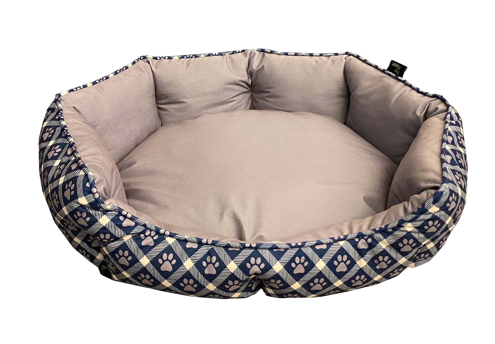 Mink Tufted Euro Cuddler Bed For Dogs & Cats - Image 3