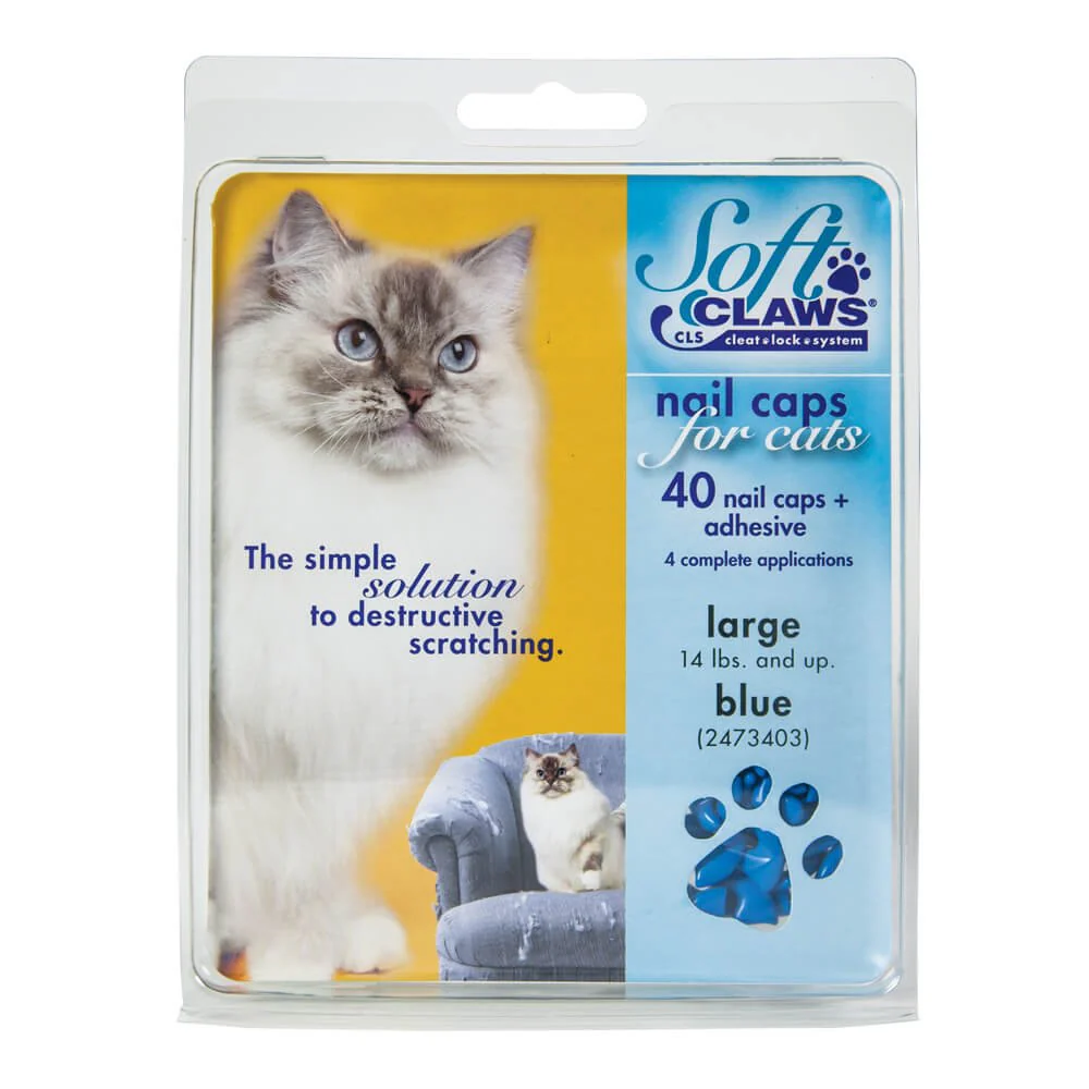 Soft Claws Nail Caps for Cats, 40 ct - Image 37