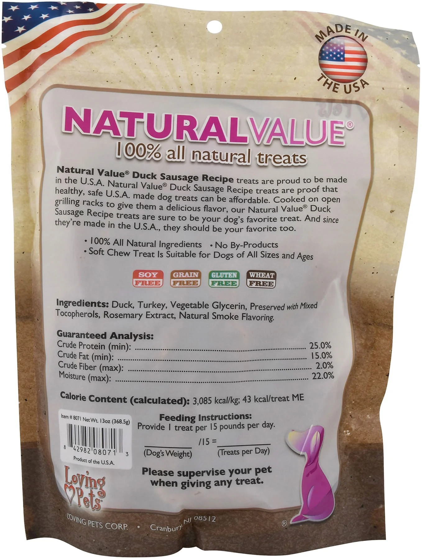Natural Value Sausages for Dogs, 13 oz - Image 10