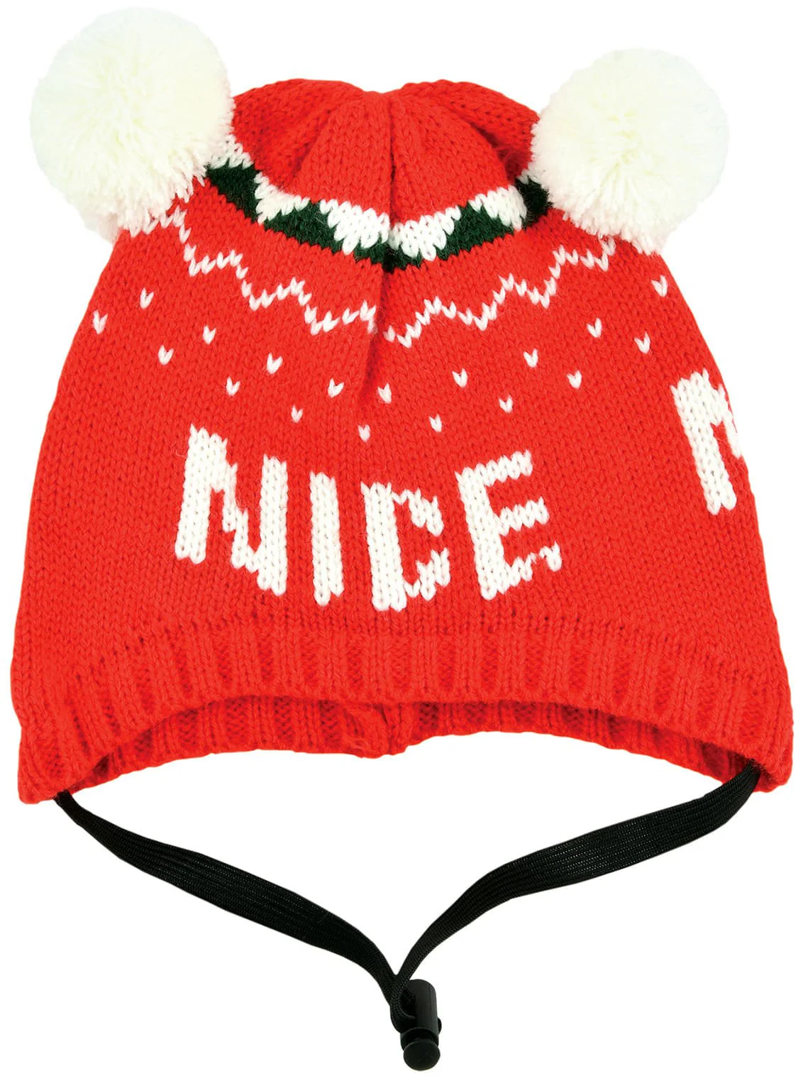 Naughty & Nice Dog Hat - Image 2