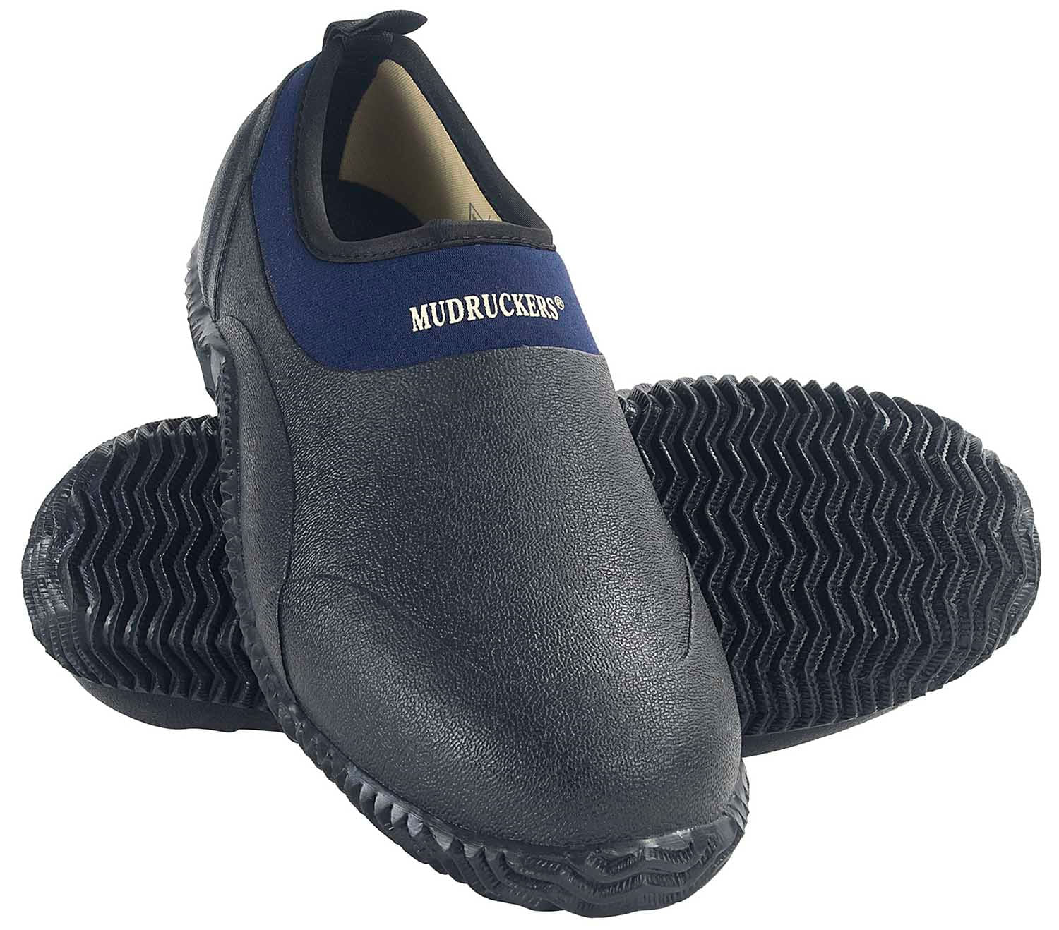 Navy Mudruckers Waterproof Shoes - Image 5