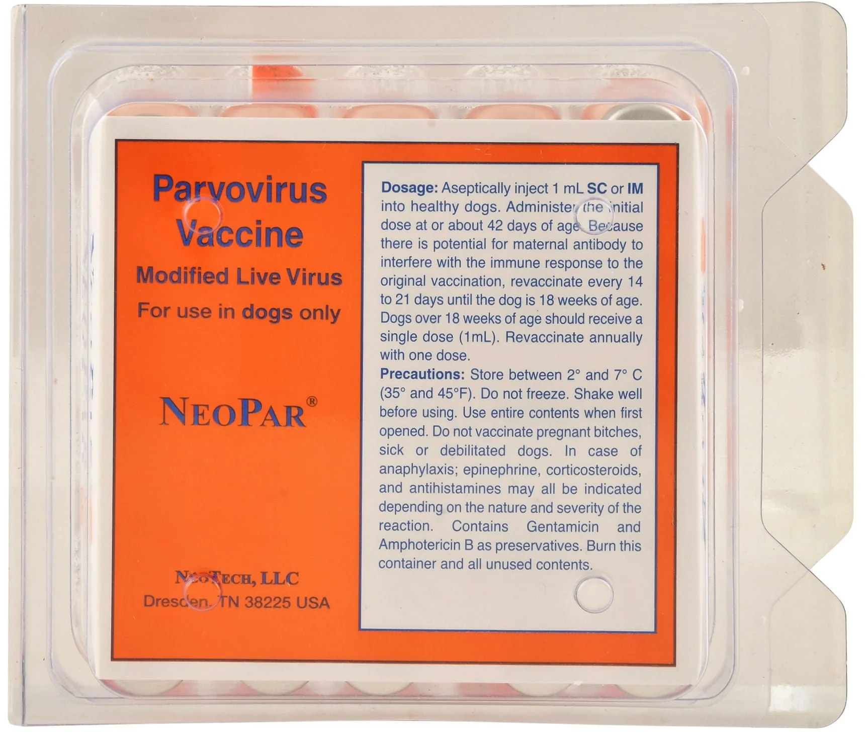 NeoPar Parvo Vaccine for Dogs - Image 4