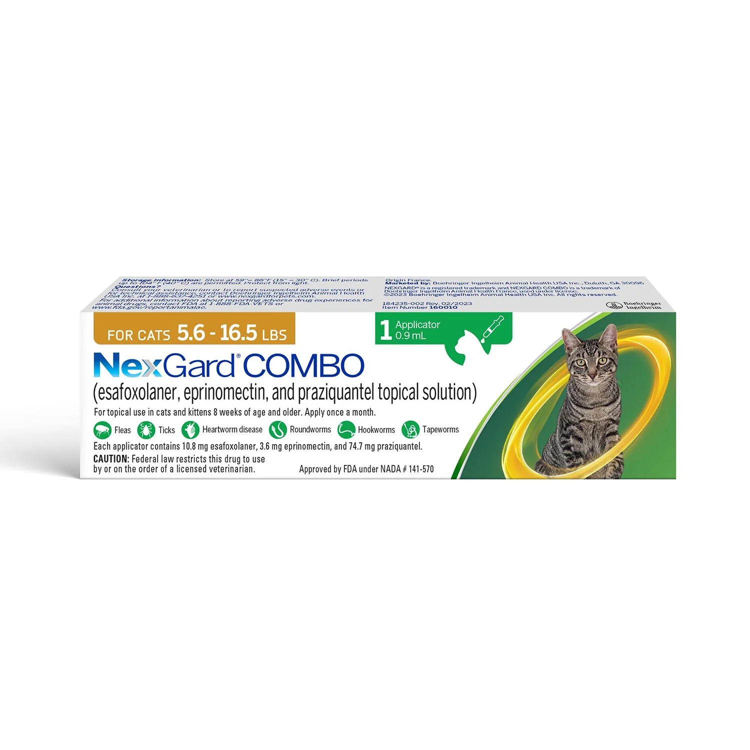 Rx Nexgard Combo Topical for Cats - Image 54