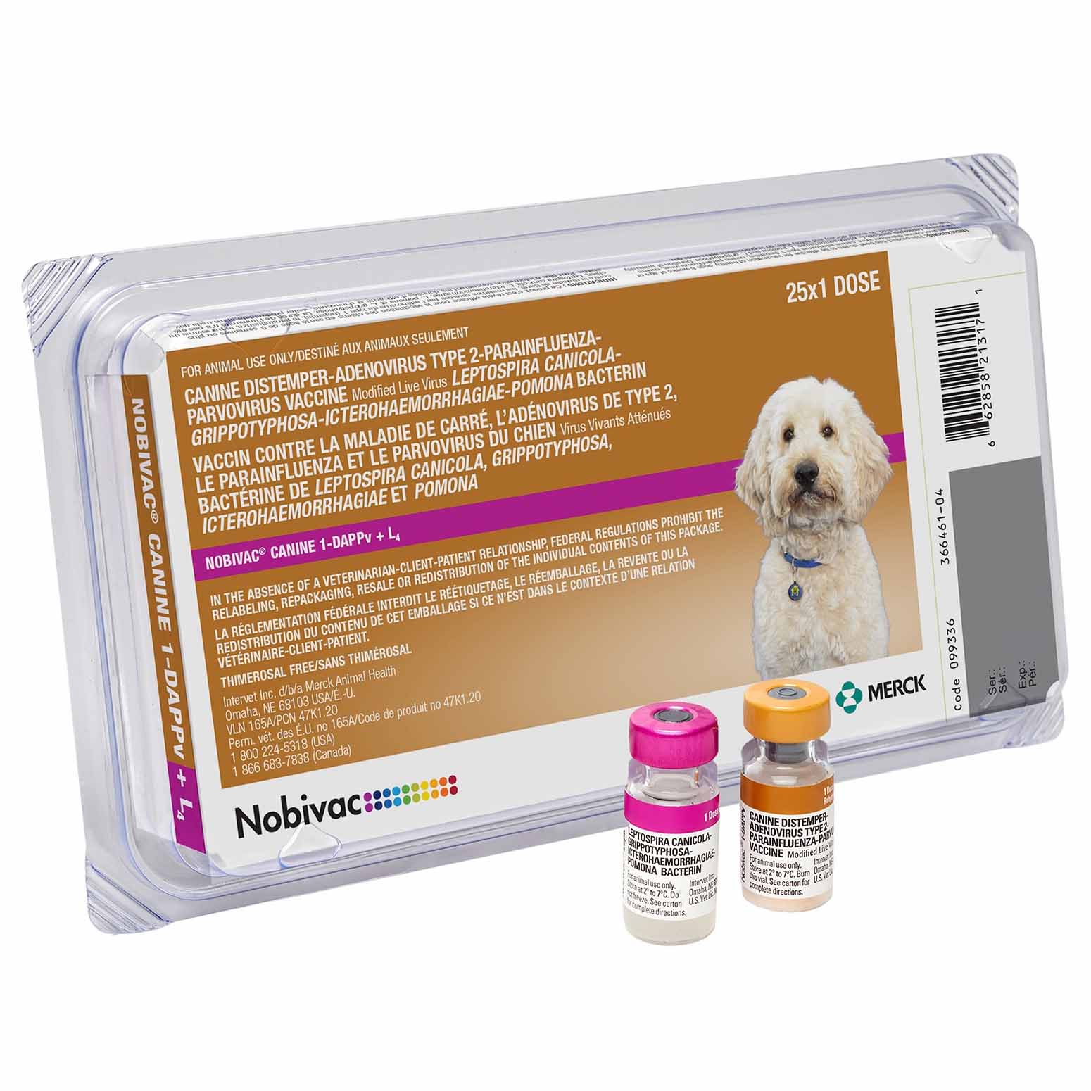 Nobivac Canine 1-DAPPv+L4 (9-way shot) Dog Vaccine - Image 3
