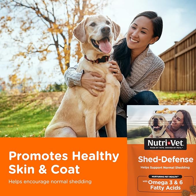Nutri-Vet Shed-Defense Soft Chews for Dogs - Image 3