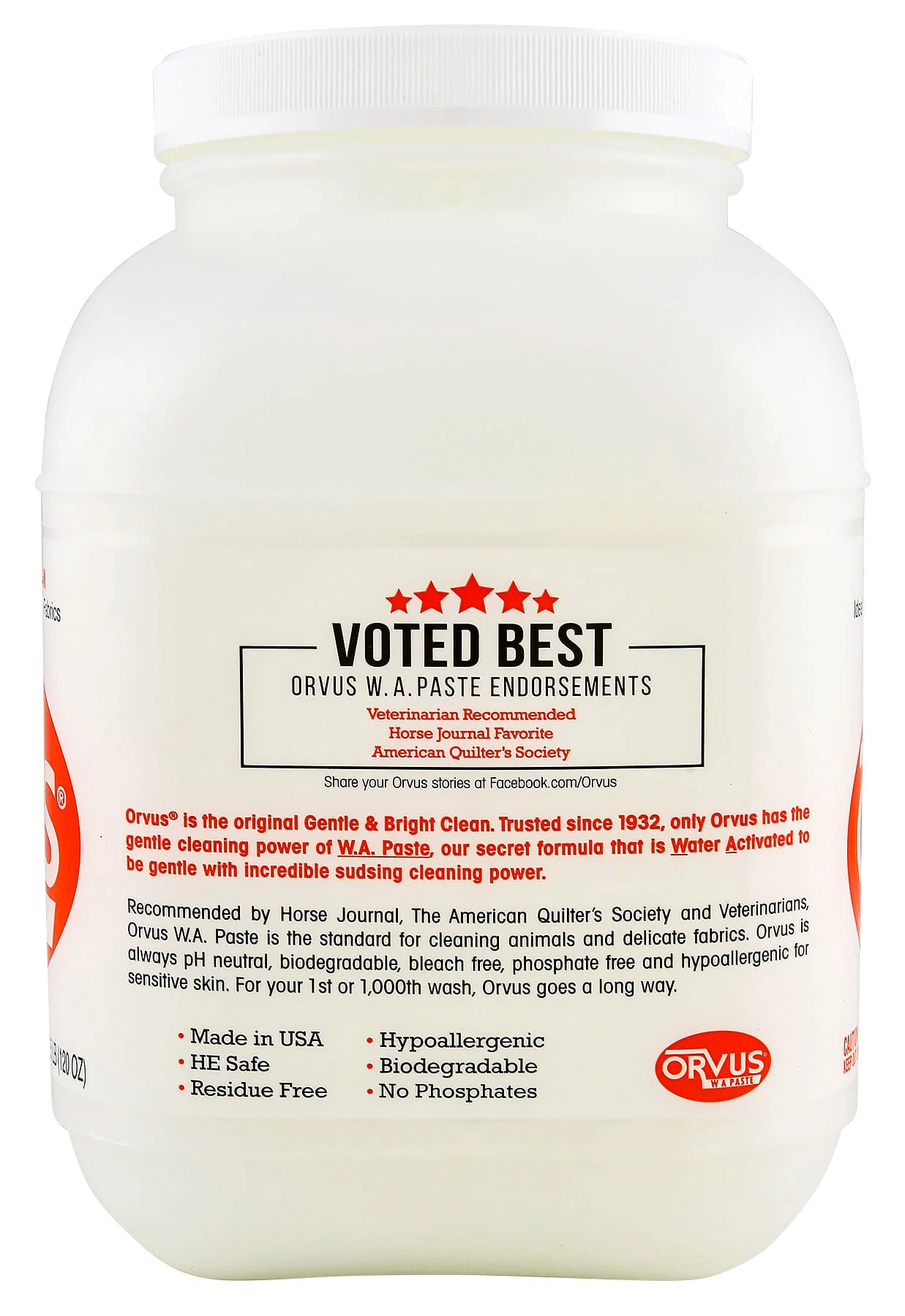 Orvus W.A. Paste - Image 2