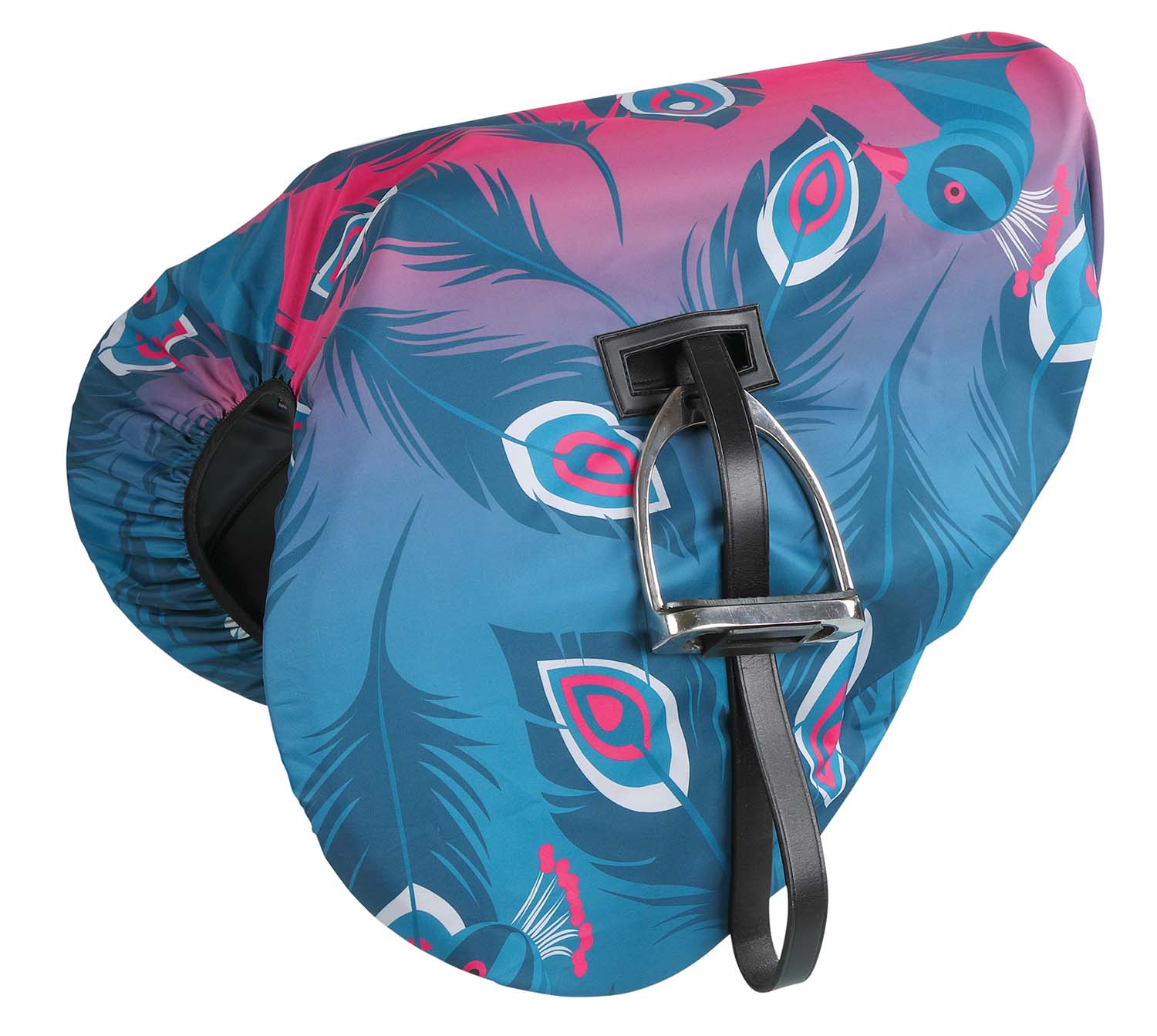 Shires Patterned Waterproof Saddle Cover - Image 2