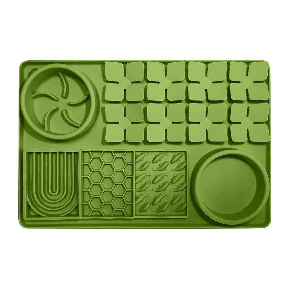Paw Puzzle Silicone Slow Feeding Mat - Image 3