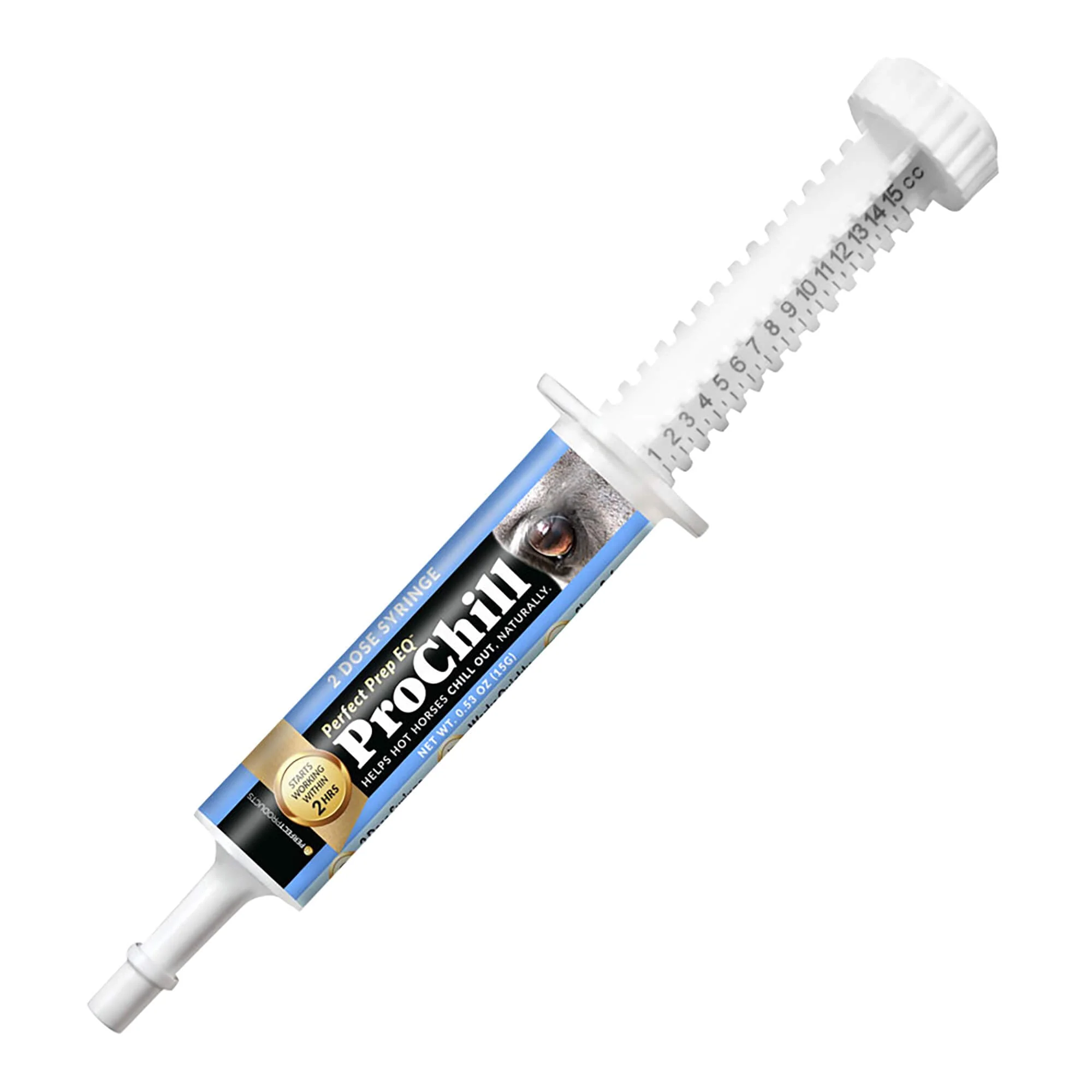 Perfect Prep EQ ProChill Calming Paste for Horses, 60 ml