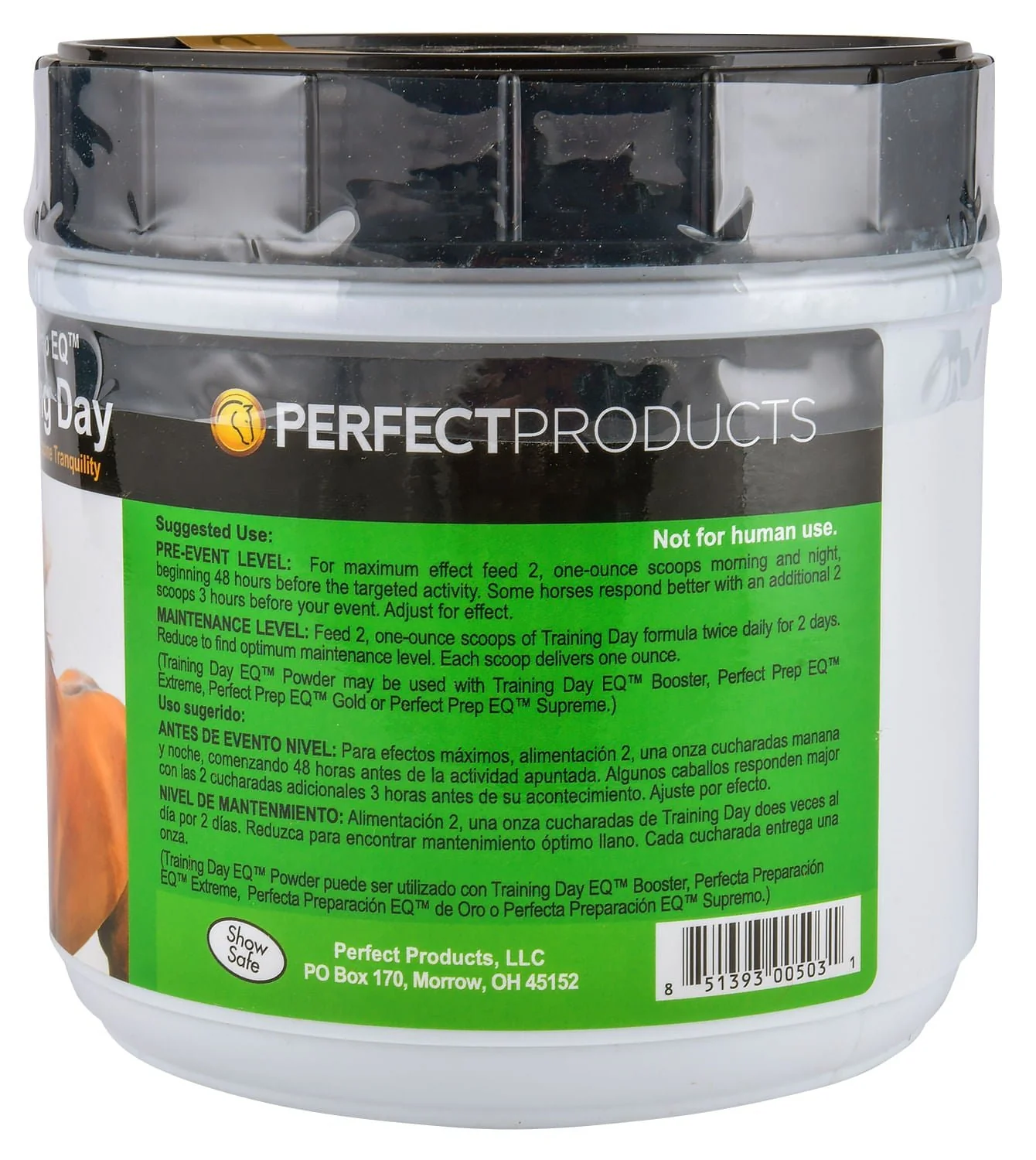 Perfect Prep EQ Training Day Horse Calming Supplement - Image 3