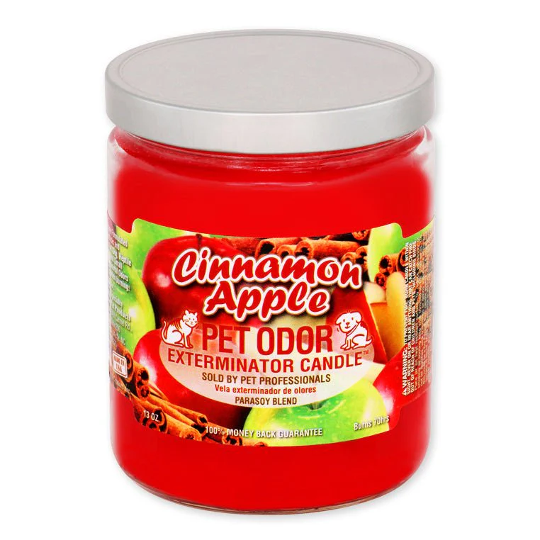 Pet Odor Exterminator Candle – Enzyme-Based Odor Eliminating Candle Safe for Pets