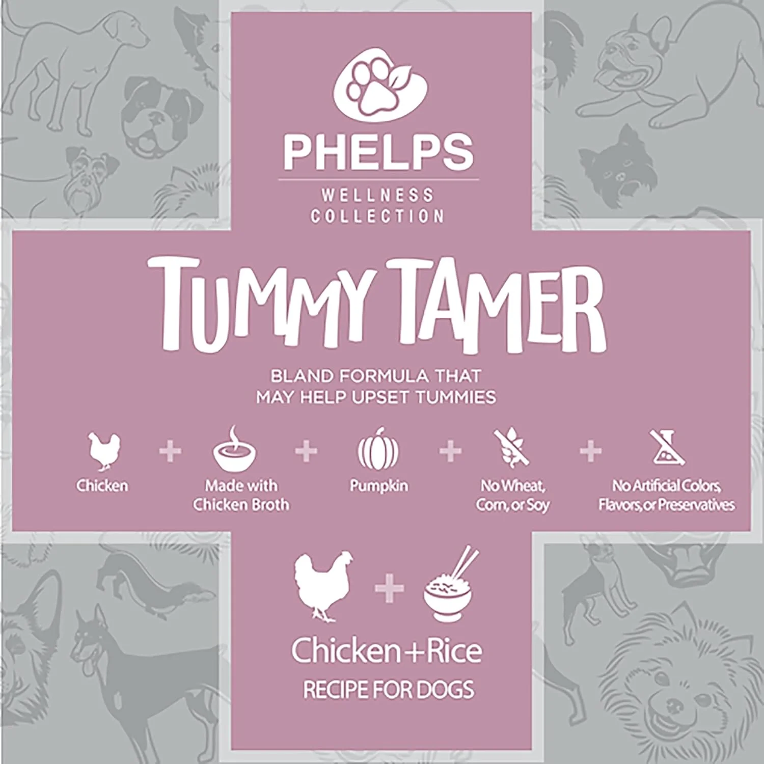 Phelps Wellness Functional Dog Chew Supplements – Calming, Digestive, Skin & Coat, Hip & Joint, Sensitive Stomach & Brain Support Treats, 4.5 oz - Image 20