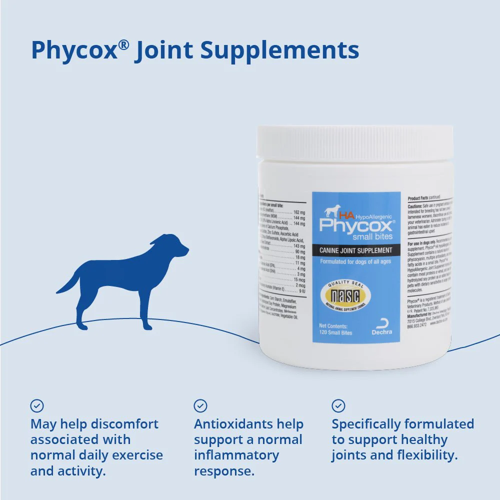 Phycox HA (Hypo-Allergenic) Small Bites for Dogs, 120 ct - Image 4