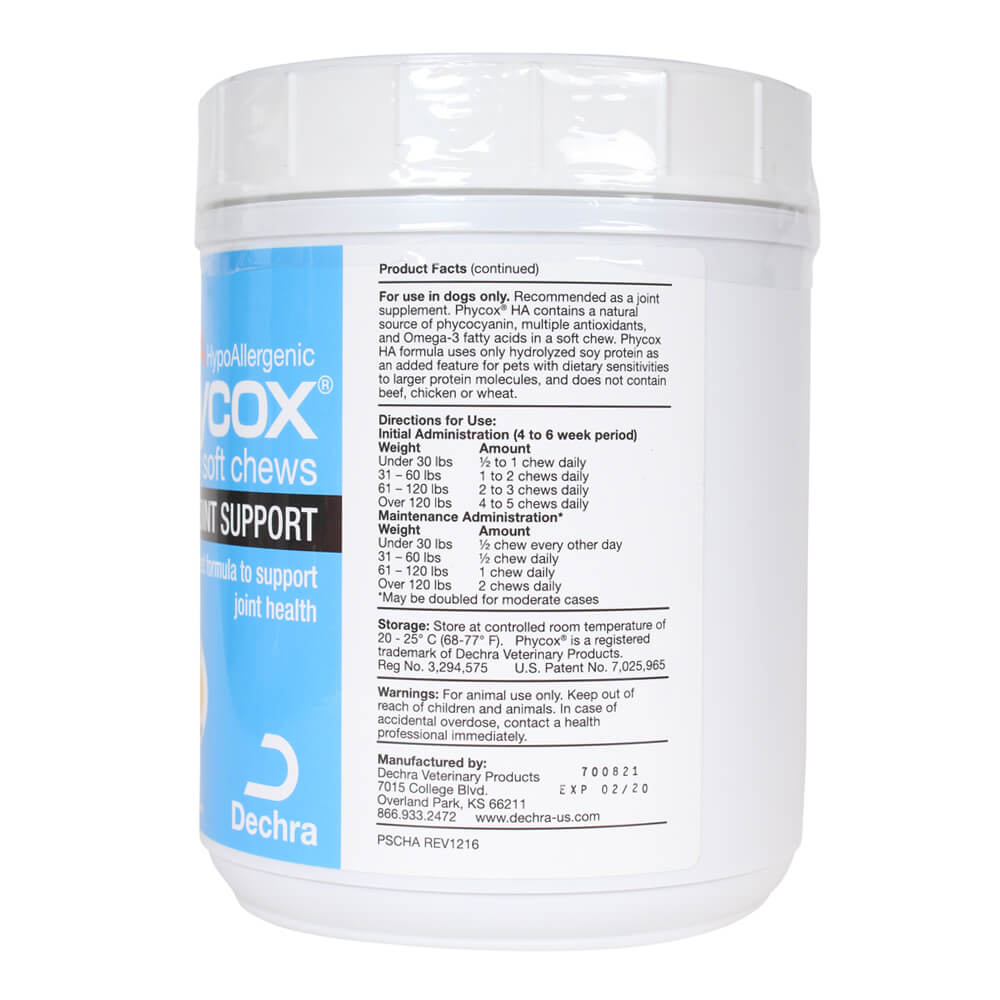 Phycox HA (Hypo-Allergenic) Soft Chews, 120 Count - Image 3