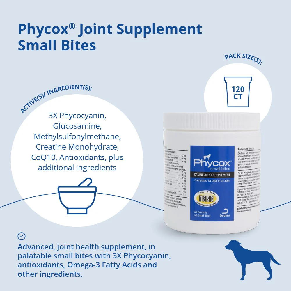 Phycox Small Bites Canine Joint Supplement, 120 ct - Image 3