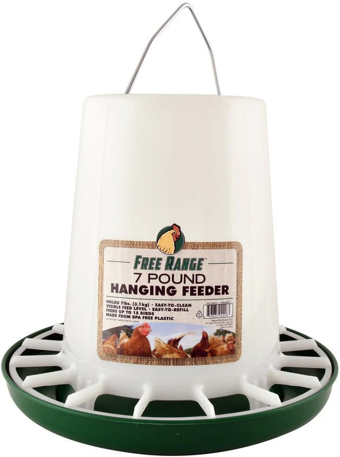 Poly Hanging Chicken Feeders