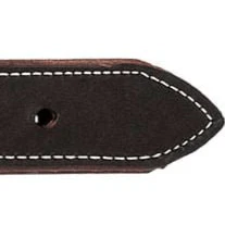 Jeffers Poplar Head Premium Doubled & Stitched Latigo Leather Off Billet - Image 4
