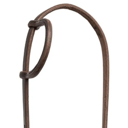Jeffers Poplar Head Saddlery Oiled Harness Leather One Ear Horse Headstall - Image 2