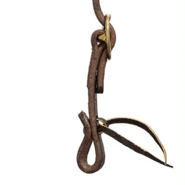 Jeffers Poplar Head Saddlery Oiled Harness Leather One Ear Horse Headstall - Image 3