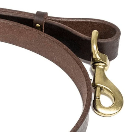 Jeffers Poplar Head Saddlery Oiled Harness Leather Horse Tie Down Strap - Image 2