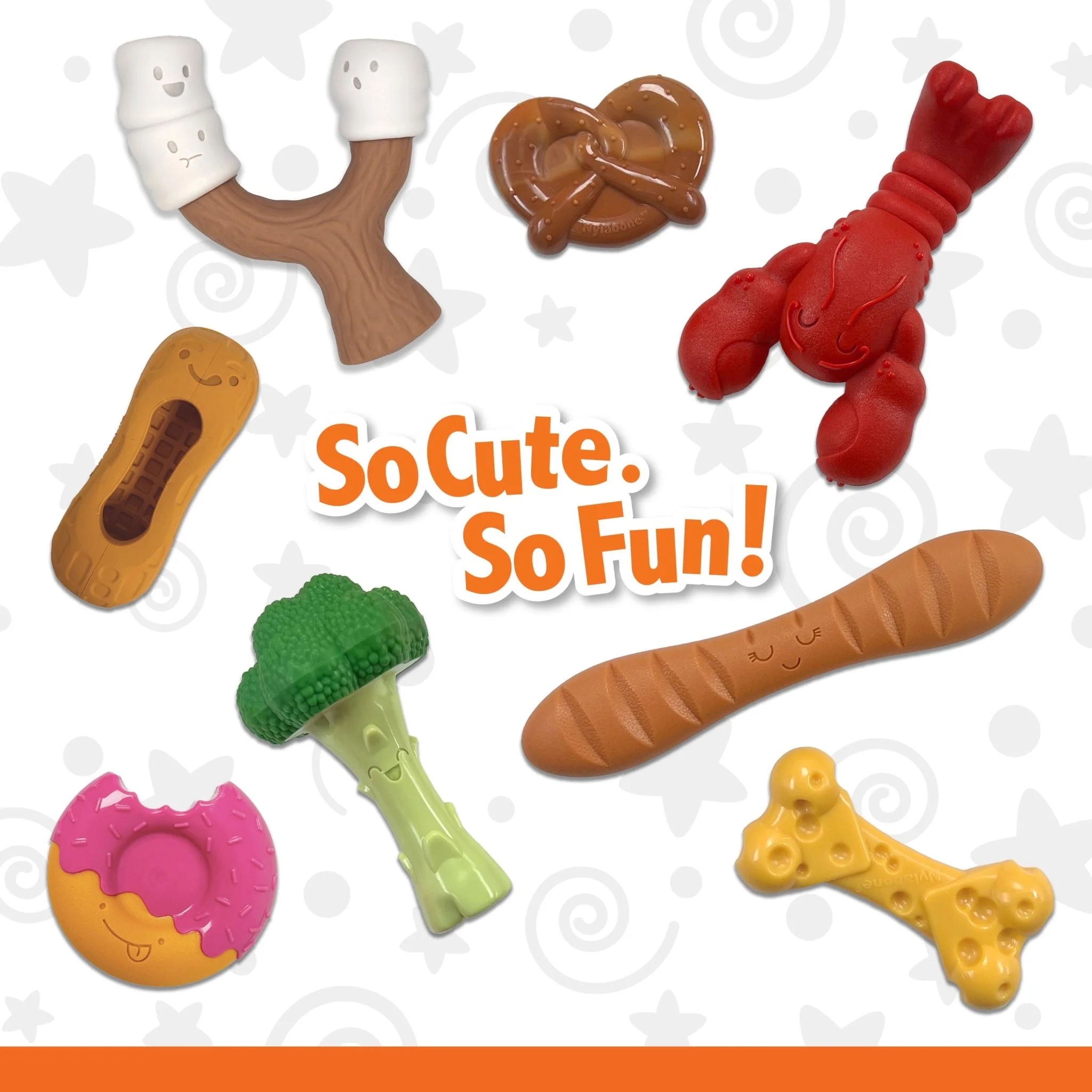Power Chew Donut Dog Toy, Bacon Glazed - Image 8