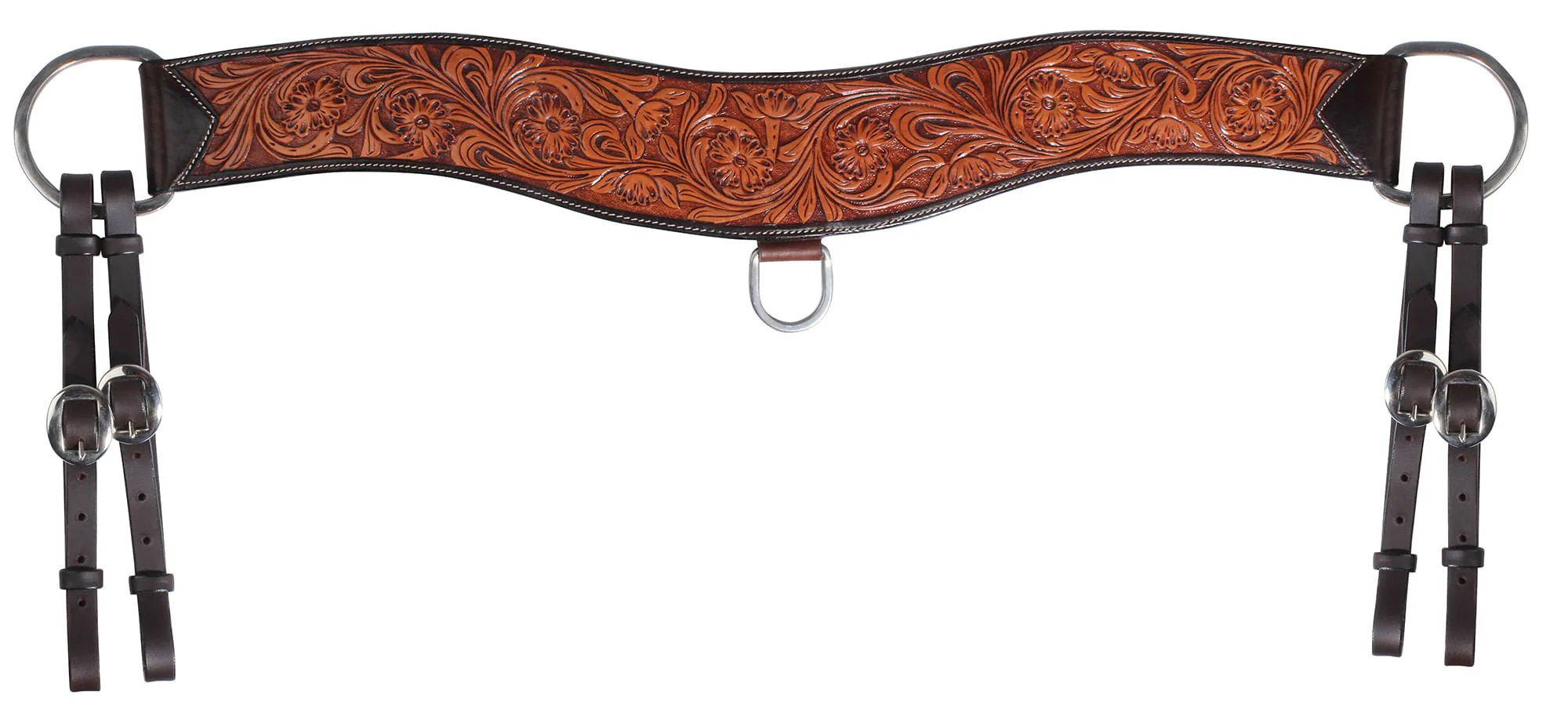 Professional's Choice Prairie Flower Steer Tripper Breast Collar