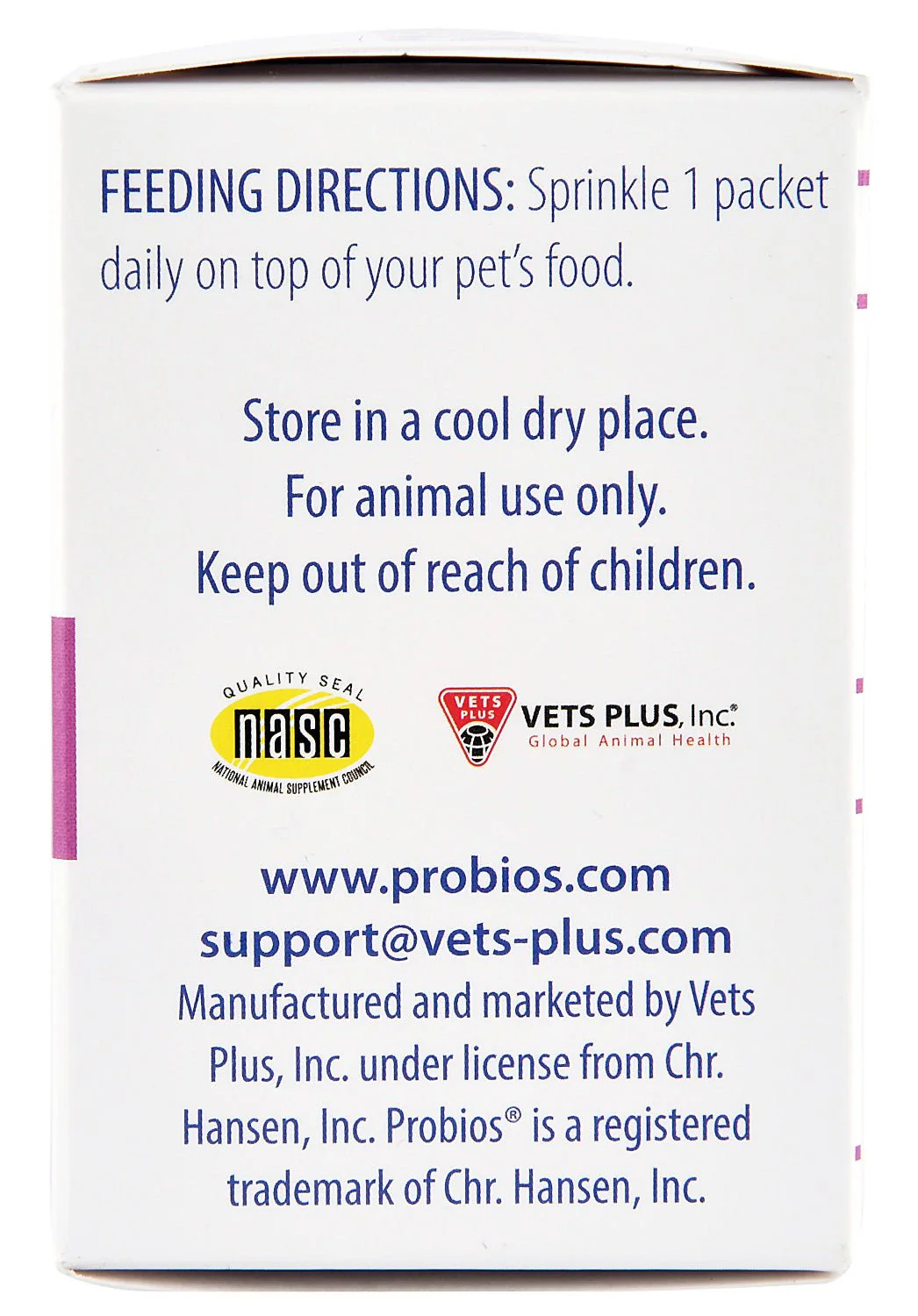 Probios Intelliflora Probiotic Supplement For Cats, 30 Pack - Image 2