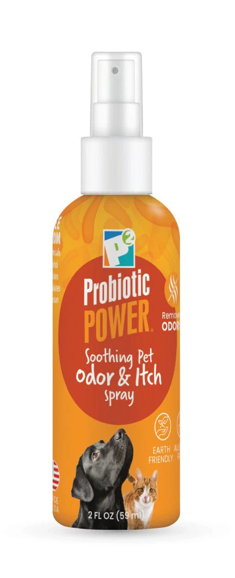 Probiotic Power Pet Odor & Itch Spray & Refills
