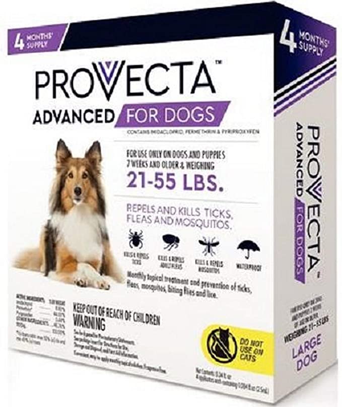 Provecta Advanced for Dogs, 4 Dose - Image 3