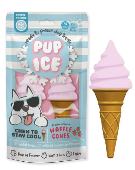 Pup Ice Waffle Cone, 2pk - Image 2