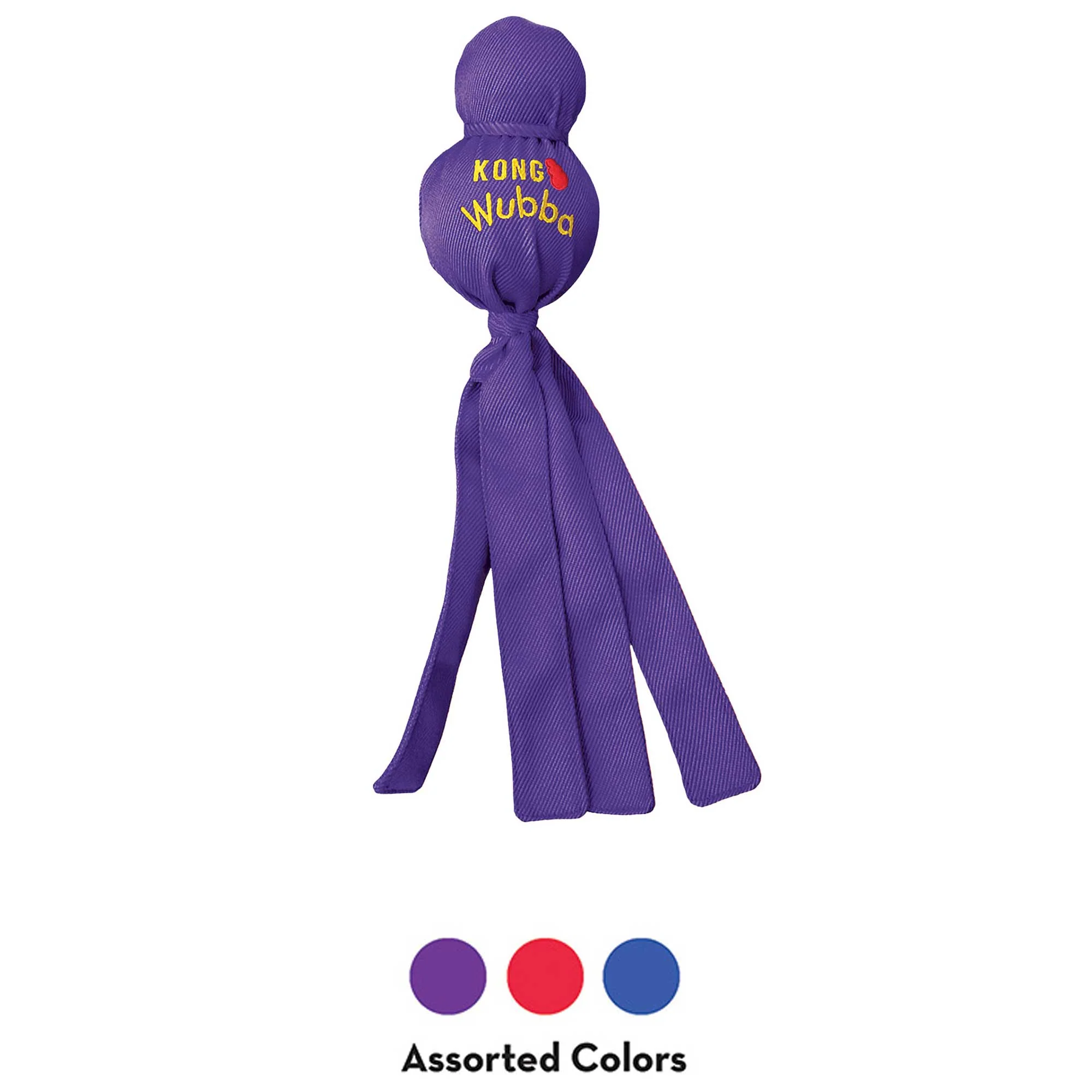 KONG Wubba Dog Toy – Interactive Squeaky Tug & Fetch Toy for Dogs (Assorted Colors, 1 Count) - Image 13