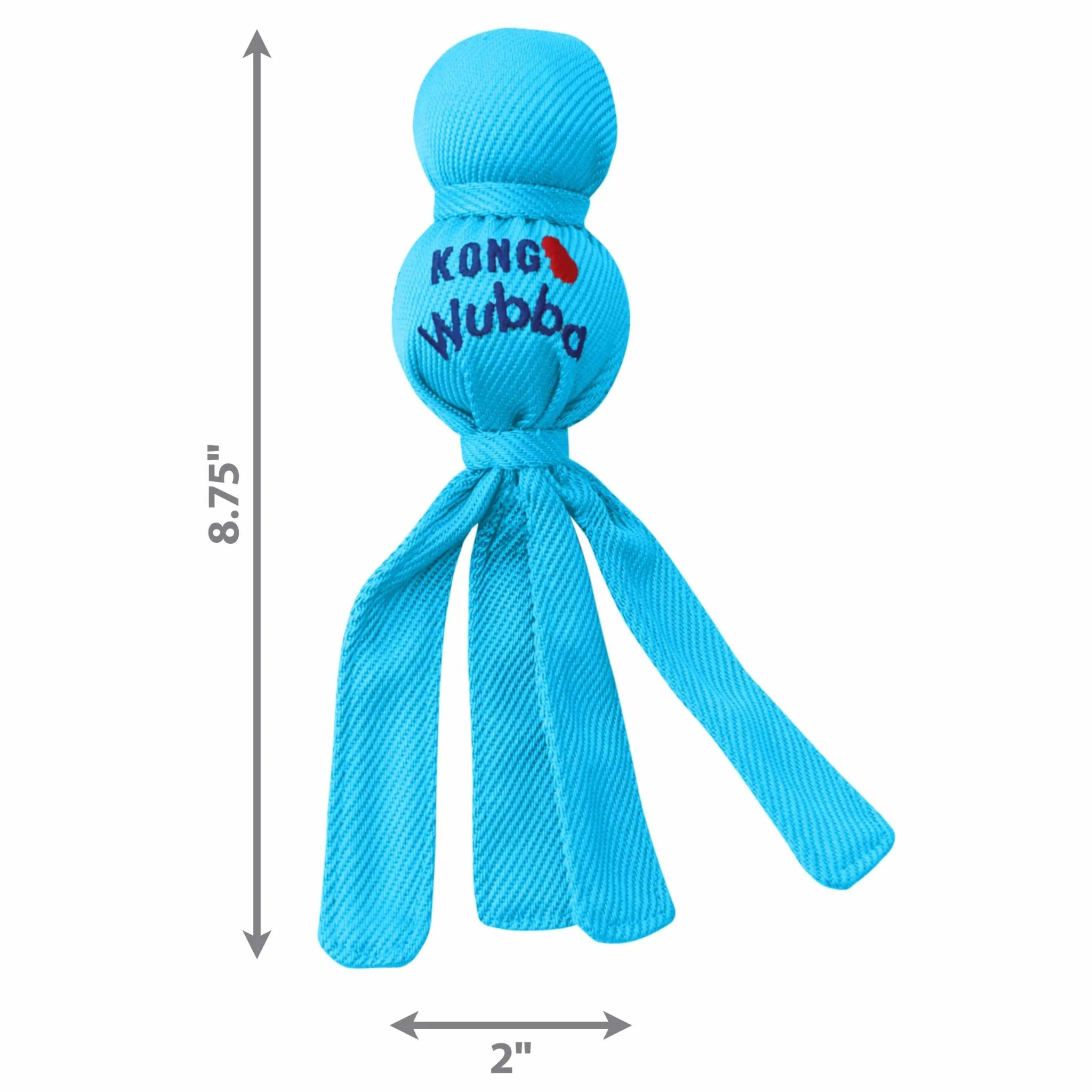 KONG Wubba Dog Toy – Interactive Squeaky Tug & Fetch Toy for Dogs (Assorted Colors, 1 Count) - Image 4