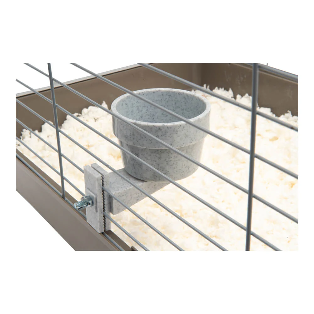 Lixit Quick Lock Crock Removable Food & Water Bowl for Cages, Kennels, & Crates - Image 5