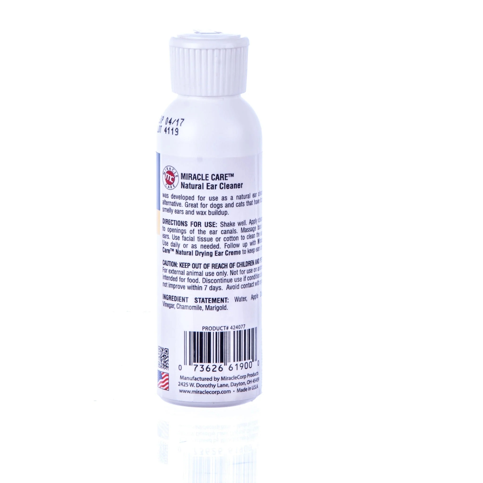 R-7 Natural Ear Cleaner for Dogs & Cats, 4 oz - Image 4
