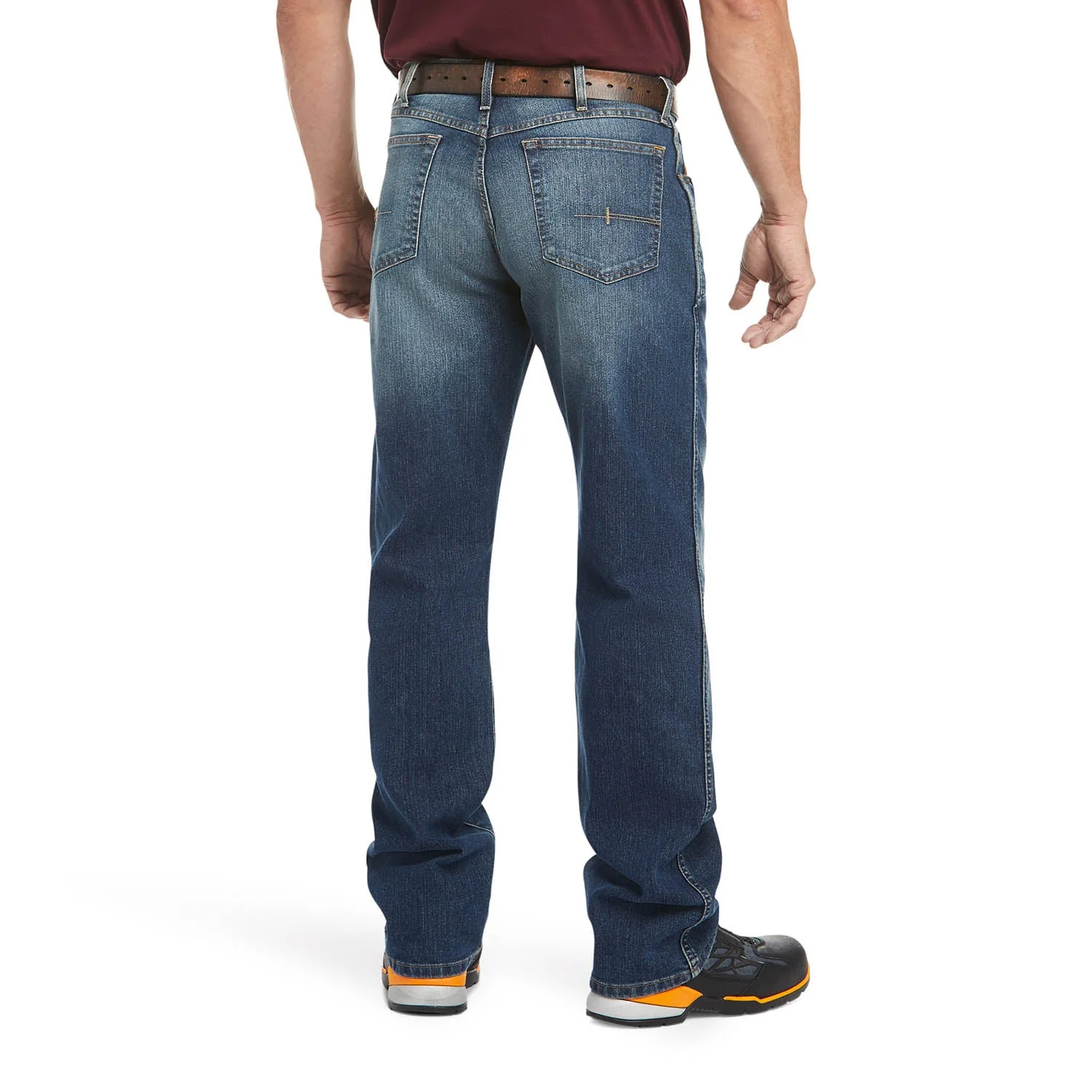 Ariat Men's Rebar M3 Loose DuraStretch Basic Stackable Straight Leg Jean - Image 2