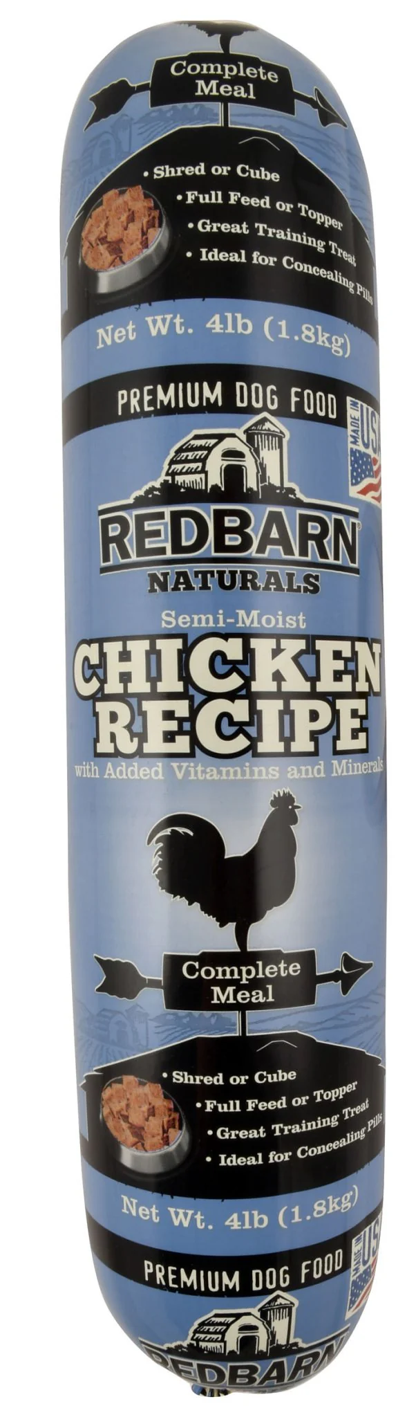 Redbarn Naturals Premium Dog Food Roll – Single-Protein Beef or Chicken | Complete Meal, Highly Digestible, Healthy Skin & Coat - Image 4