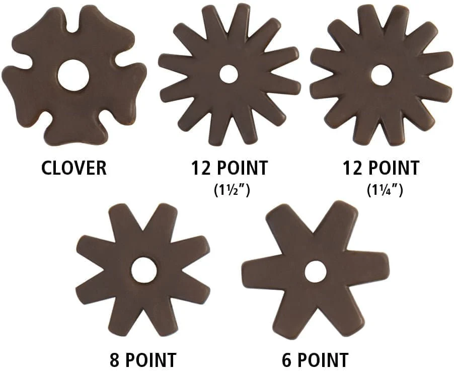 Weaver Replacement Spur Rowels, Pair - Image 9